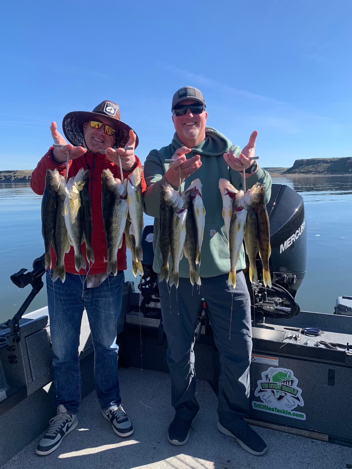 Fish Intimidators Walleye fishing locations in Washington